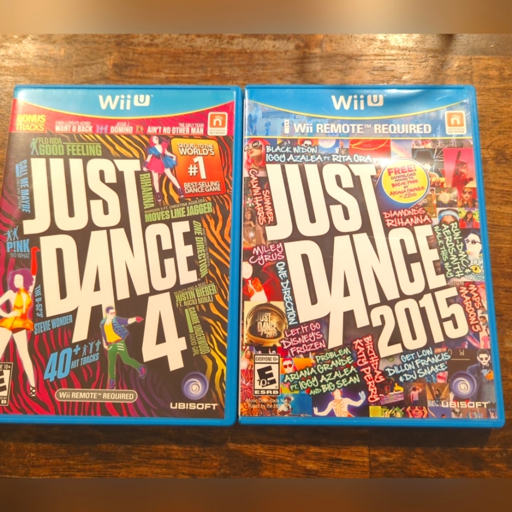 Wii U Just Dance 4 and 2015